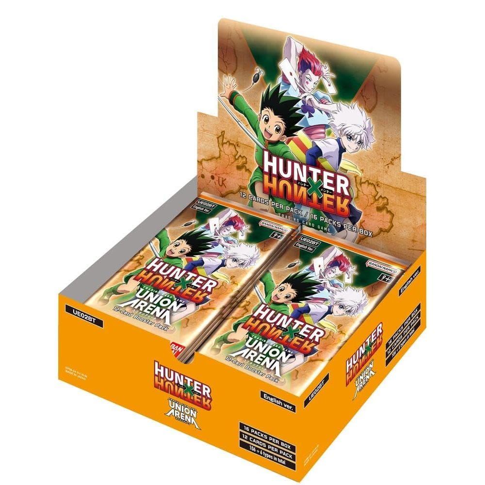 Jogo de cartas colecionáveis Booster Box Union Arena Hunter X Hunter