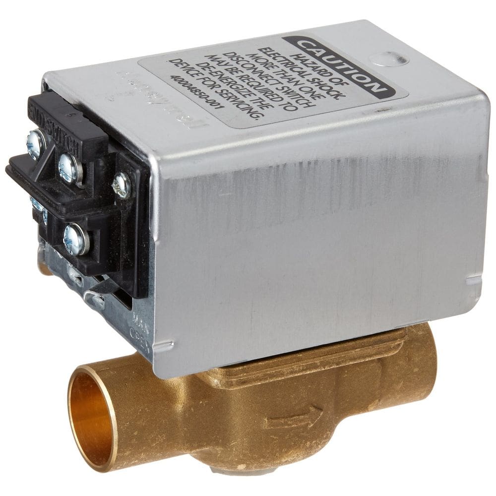 Válvula de zona Honeywell V8043F1036 3/4 Sweat com terminais de parafuso