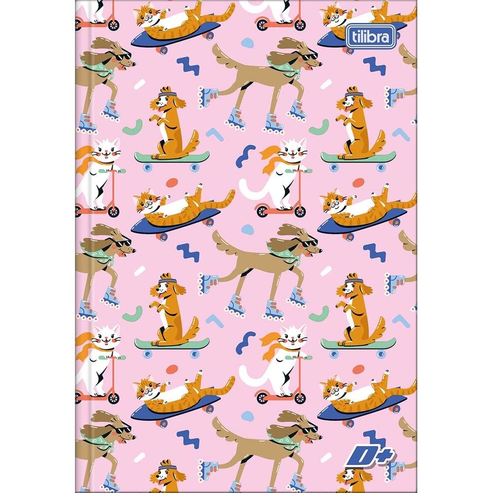Caderno (PEQUENO) 1/4 Brochura D+ Capa Dura 48 Folhas 14x20cm Tilibra