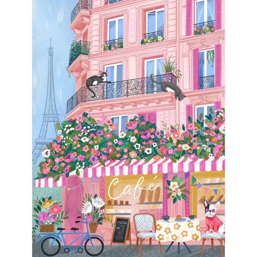 Quebra-cabeça Ceaco Paris Café 300 peças
