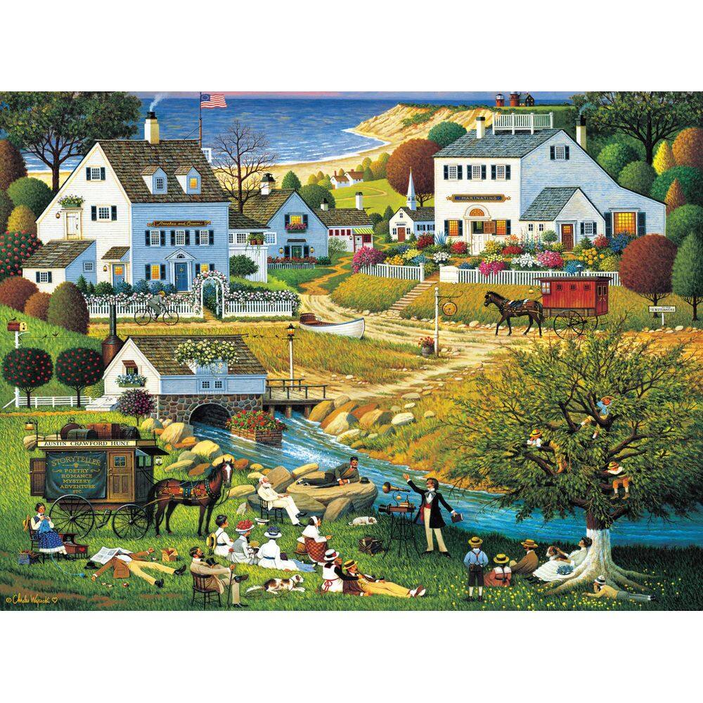 Quebra-cabeça Buffalo Games Charles Wysocki 1000 peças