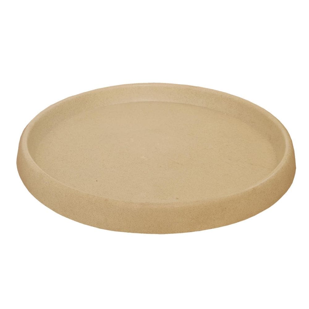 Prato Base Redondo Para Vaso De Planta Em Polietileno 35 Cm