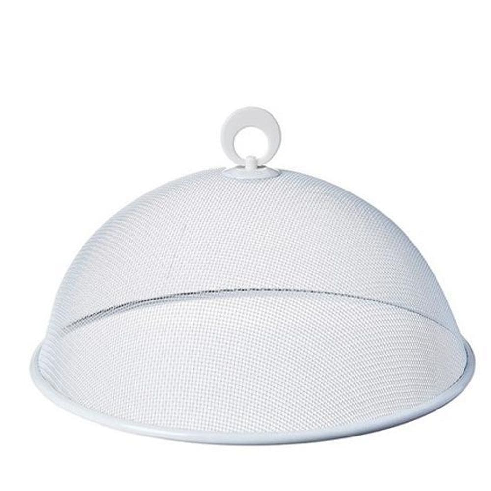 Tela Protetora para Alimentos em Metal Branca 25cm - Mimo