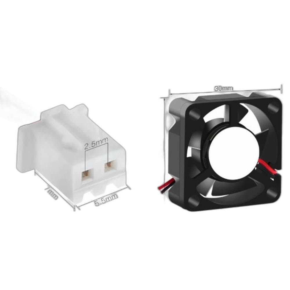 Ventoinha Cooler Fan 30X30X10Mm 12V 3010
