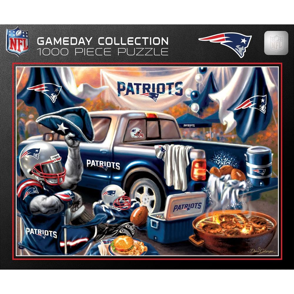 Quebra-cabeça MasterPieces NFL New England Patriots 1000 unidades