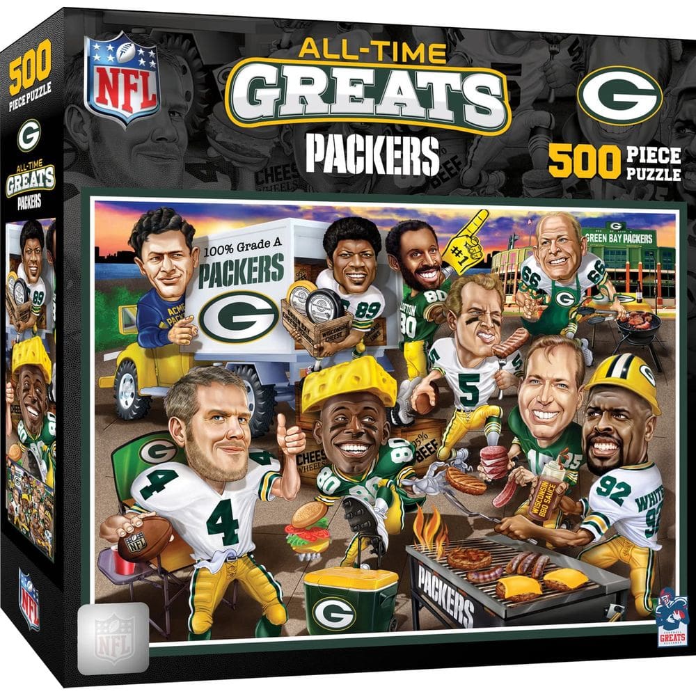 Quebra-cabeça MasterPieces 500 peças NFL Green Bay Packers