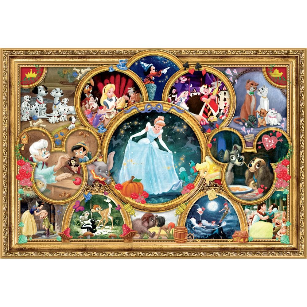 Quebra-cabeça Buffalo Games Silver Select Disney 2000 Pieces