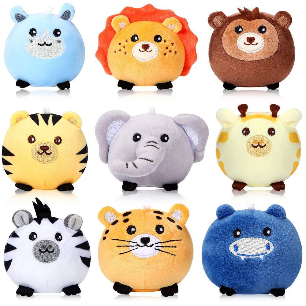 Bichos de pelúcia Skylety Mini 8 cm 9 unidades para bebês