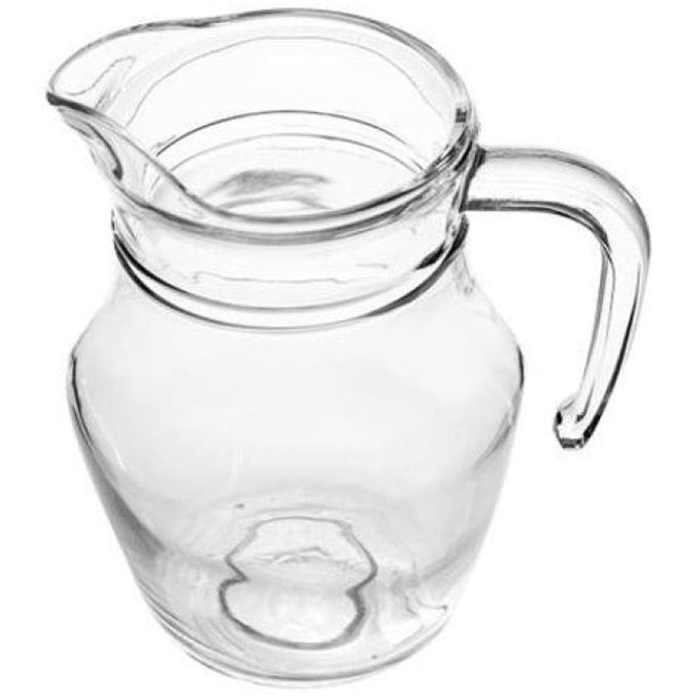 Jarra De Vidro Lisa 500Ml Com Alça - Em Casa Tem