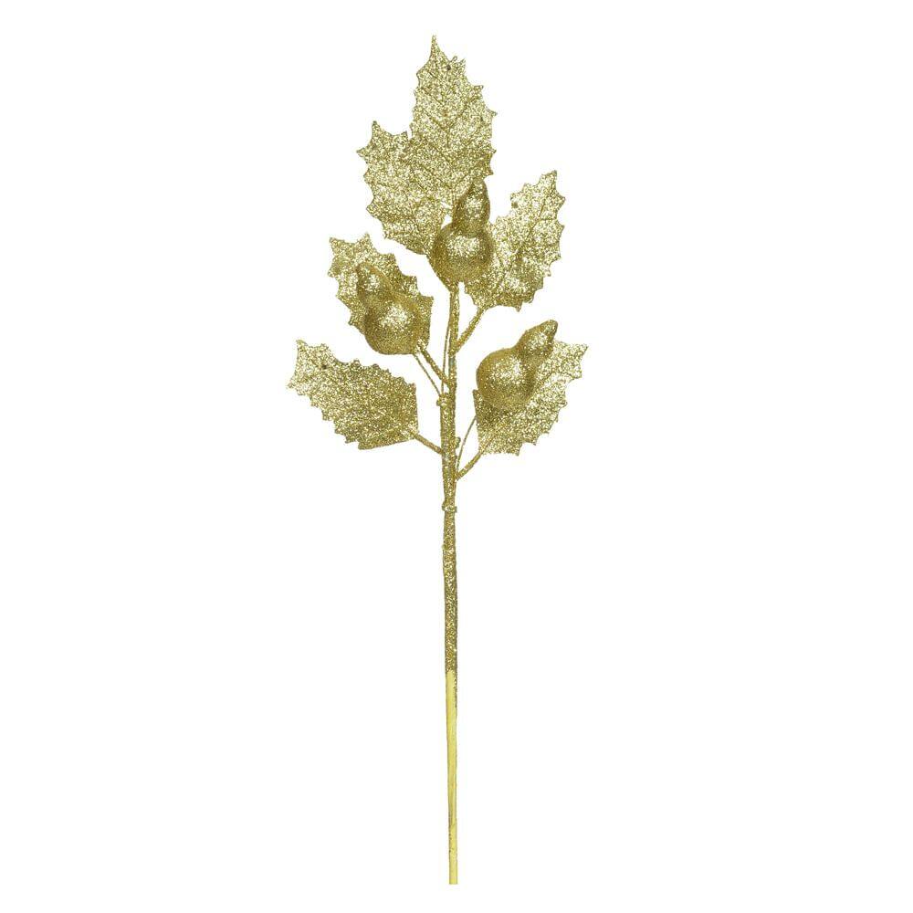 C.NATAL GLITTER (DOURADO) 41cm