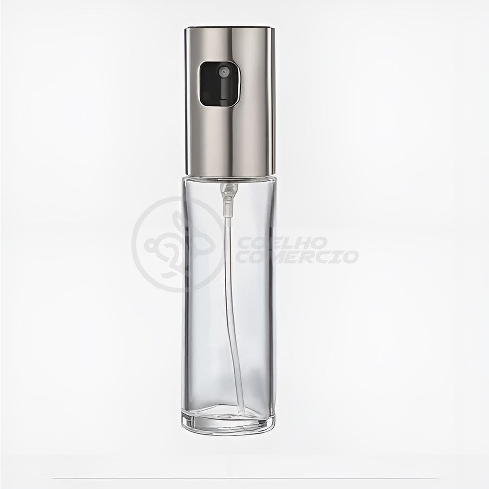 Spray de Cozinha Borrifador de Óleo Azeite e Vinagre Frasco de 100ml Aço Inoxidável