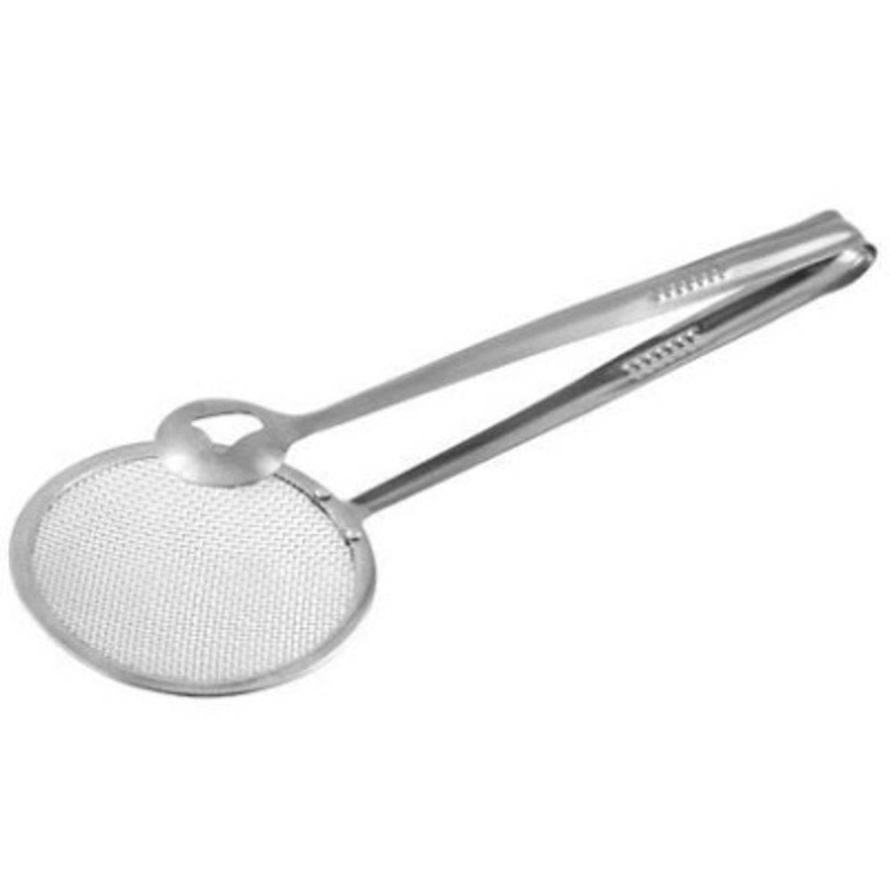 Pegador de Fritura em Aço Inox - Retira e Espreme