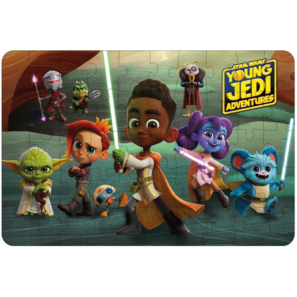 Quebra-cabeça Buffalo Games Star Wars Young Jedi 50 peças