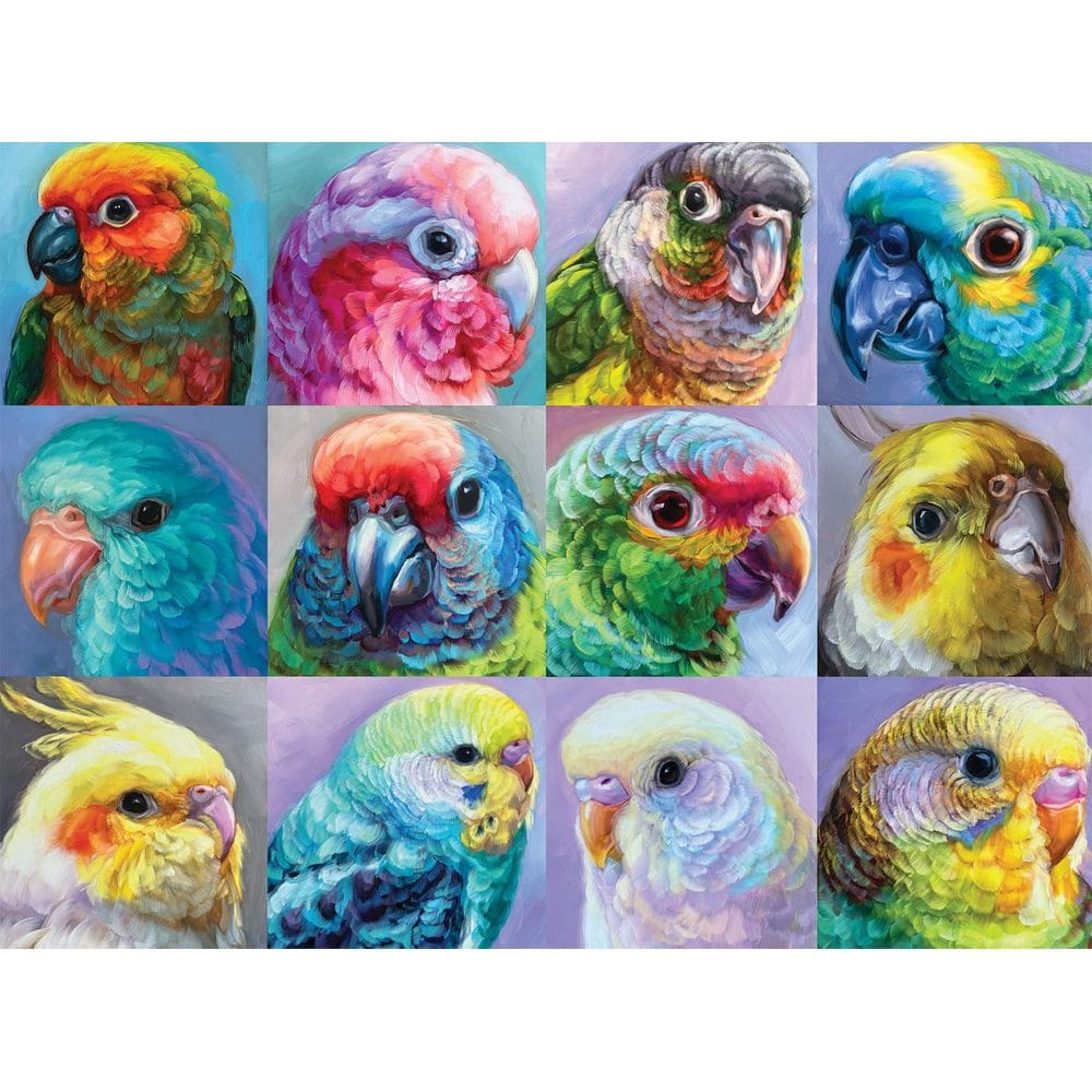Quebra-cabeça Buffalo Games Parrot Perfection 1000 peças