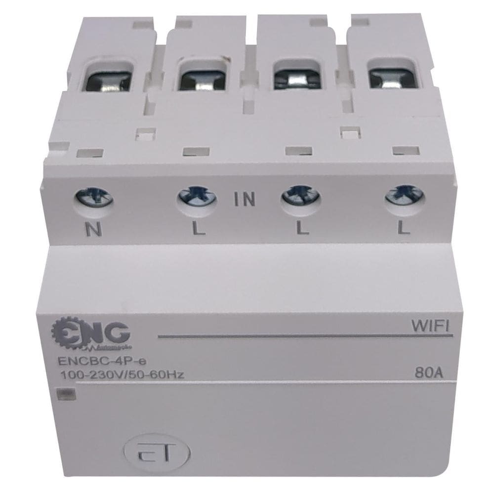 Disjuntor Wi-Fi 3X127 Vac Controle Via Aplicativo