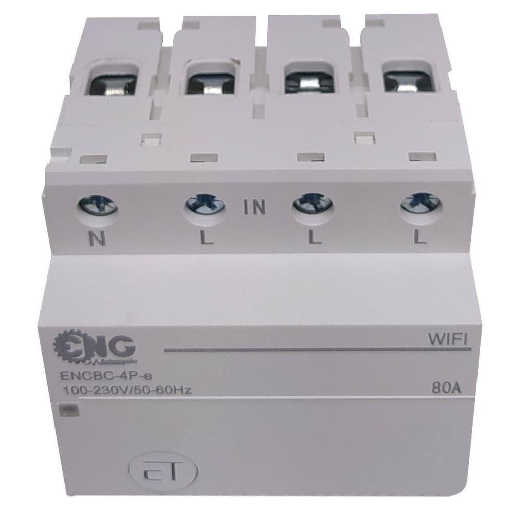 Disjuntor Wi-Fi 3X127 Vac Controle Via Aplicativo