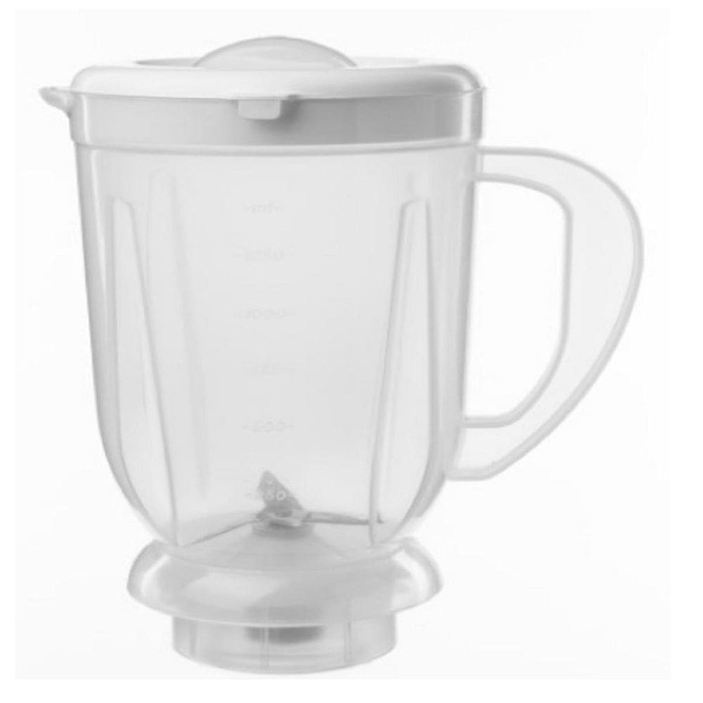 Copo Liquidificador Arno Auto Clean Tampa Branca Translucido