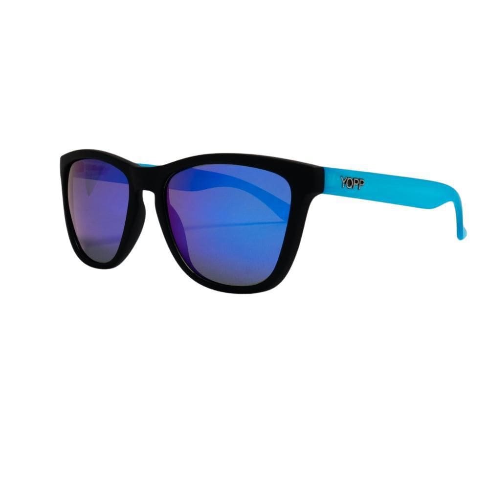 Óculos Yopp - Preto E Azul E Lente Azul - Fusca Azul