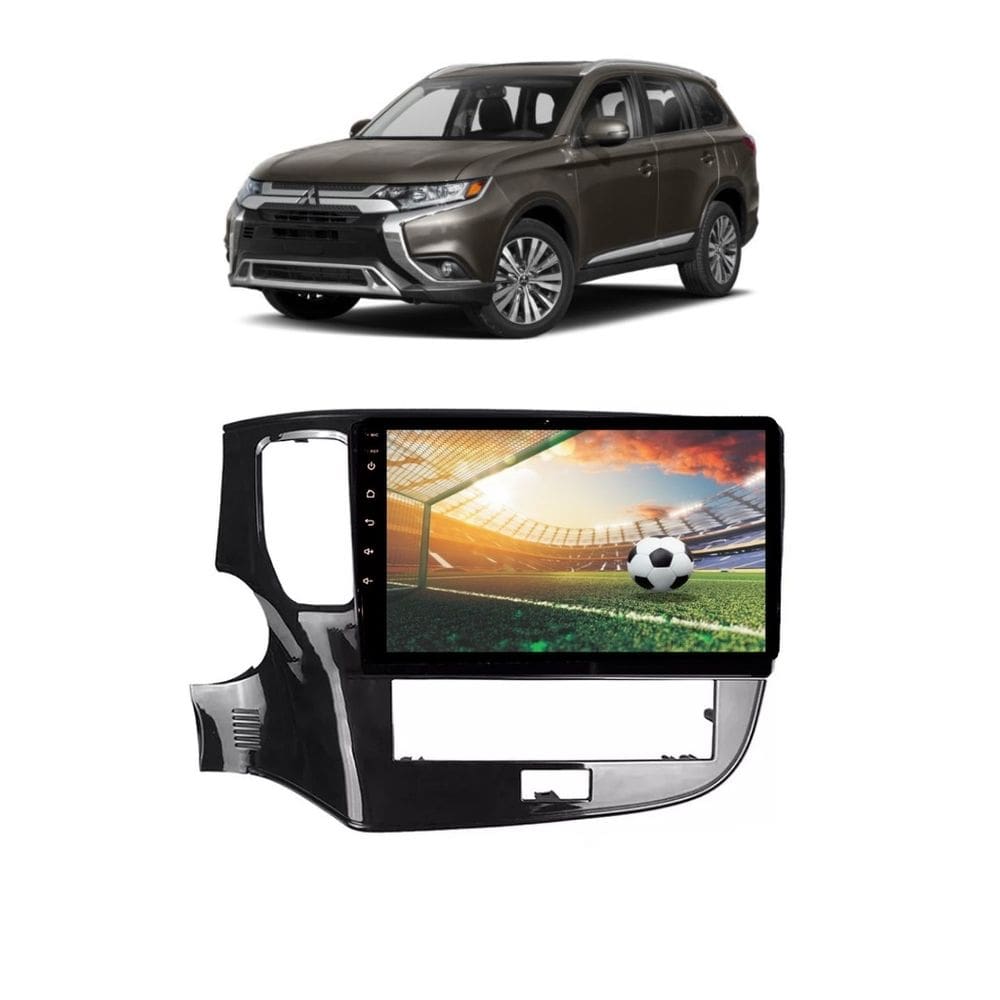 Kit Multimídia Outlander 2020 / 2024 9 Pol Android Carplay 2/64GB - ADAK 2964-G2