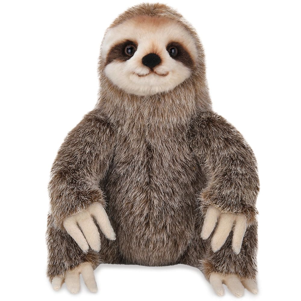 Bicho de pelúcia Bearington Simon Plush Three Toed Sloth 25cm