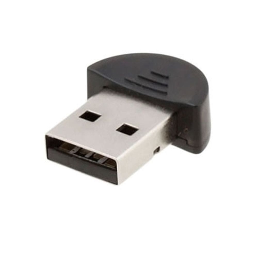 Mini adaptador bluetooth 2 usb dongle computador notebook