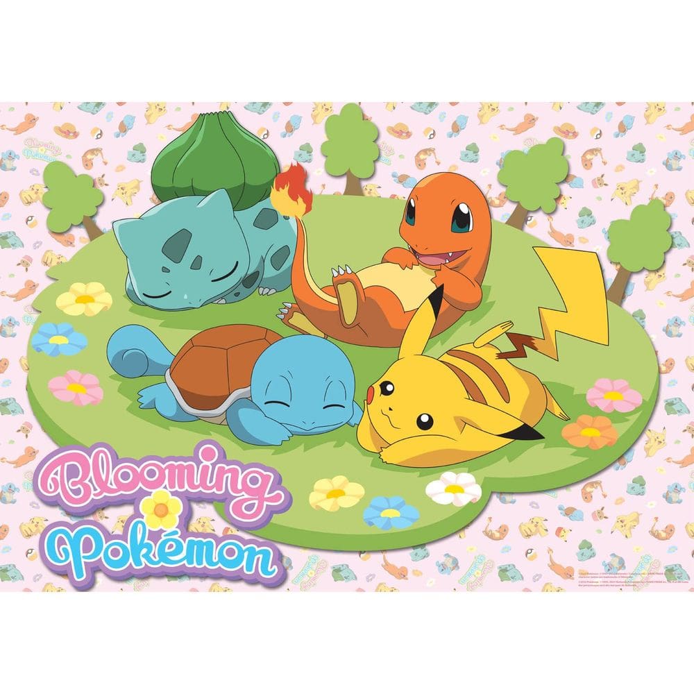 Quebra-cabeça Buffalo Games Pokémon Blooming 300 peças