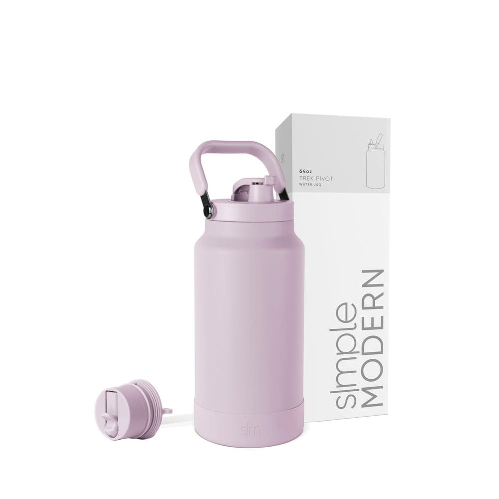 Garrafa de água Simple Modern Trek Pivot 1,9L em aço inoxidável