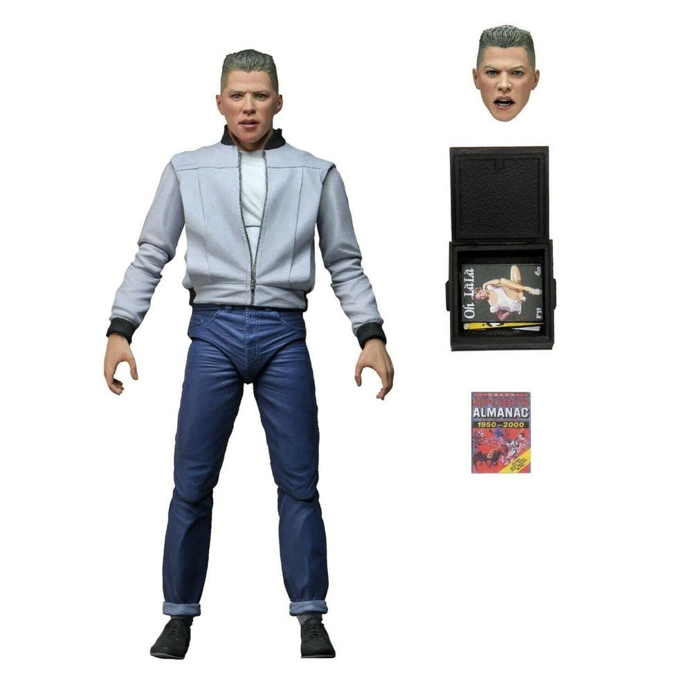 Boneco de ação NECA Back to the Future Ultimate Biff Tannen 7 polegadas