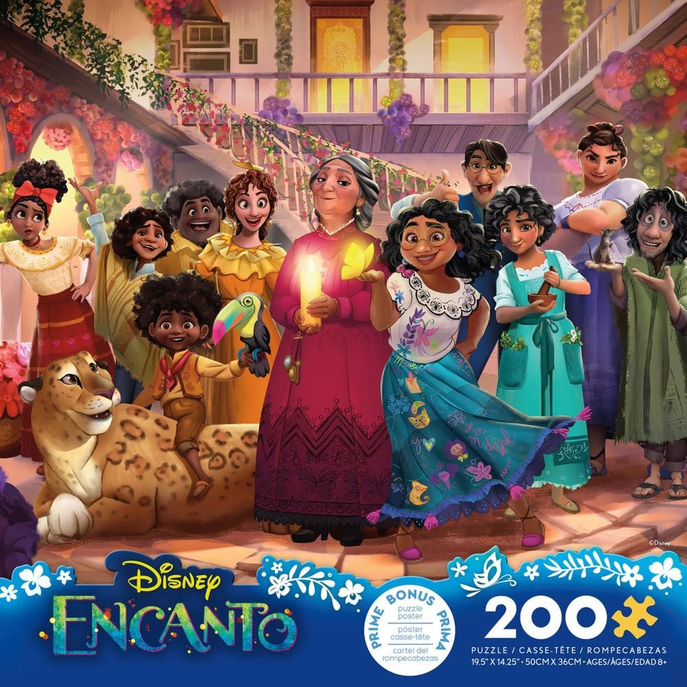 Quebra-cabeça Ceaco Disney Encanto Family 200 peças
