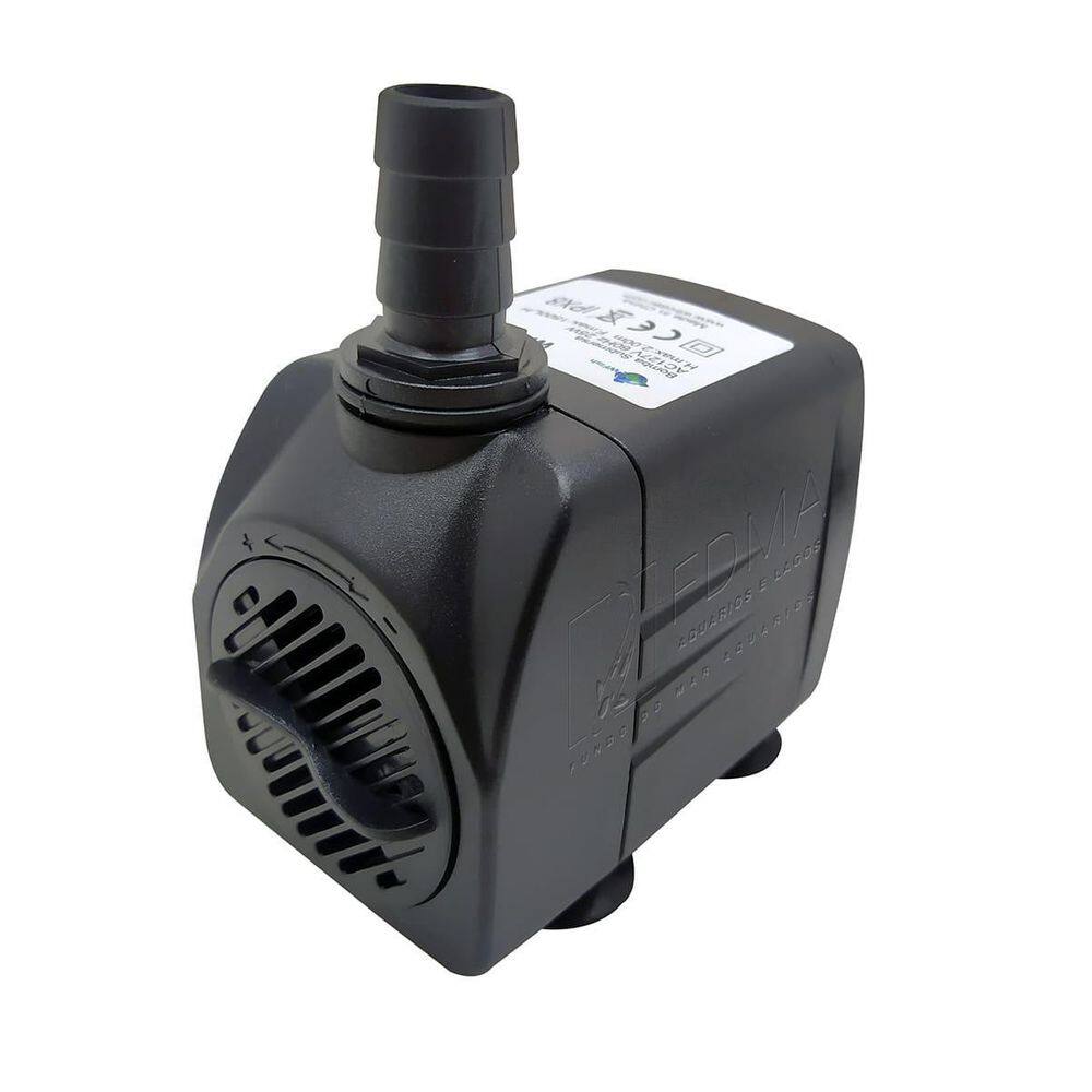 Bomba Submersa Wfish Wf 1500 Para Aquários E Fontes 1500L/H
