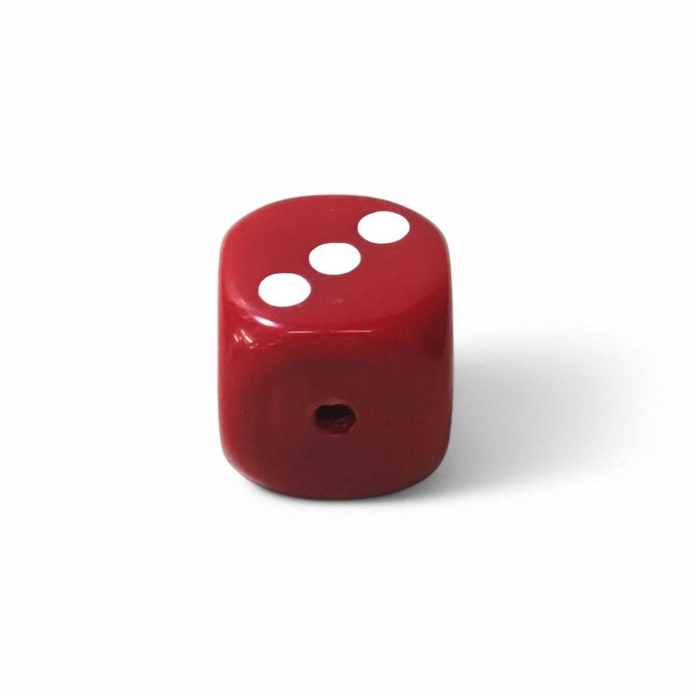 Dado Vermelho Vinho Guia Zé Pilintra Umbanda Unidade