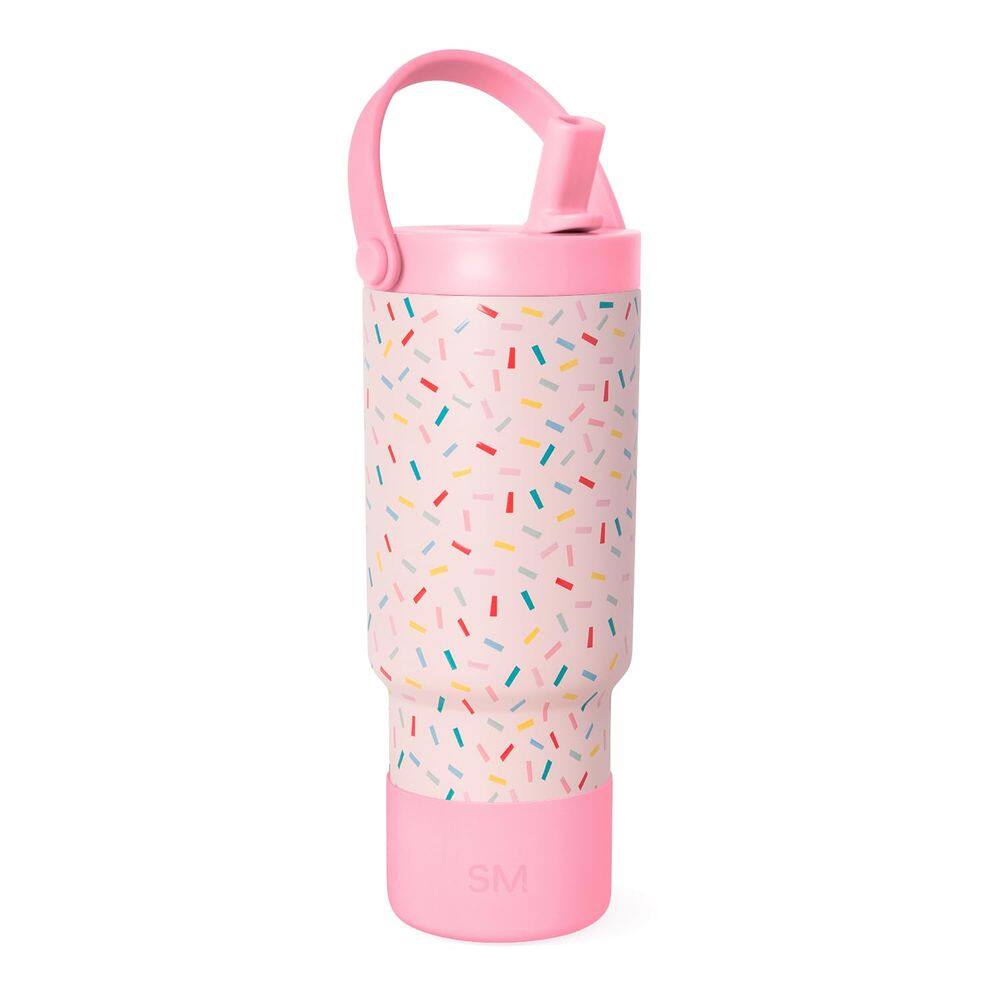 Garrafa de água Simple Modern Trek Pivot 710 ml para crianças com alça
