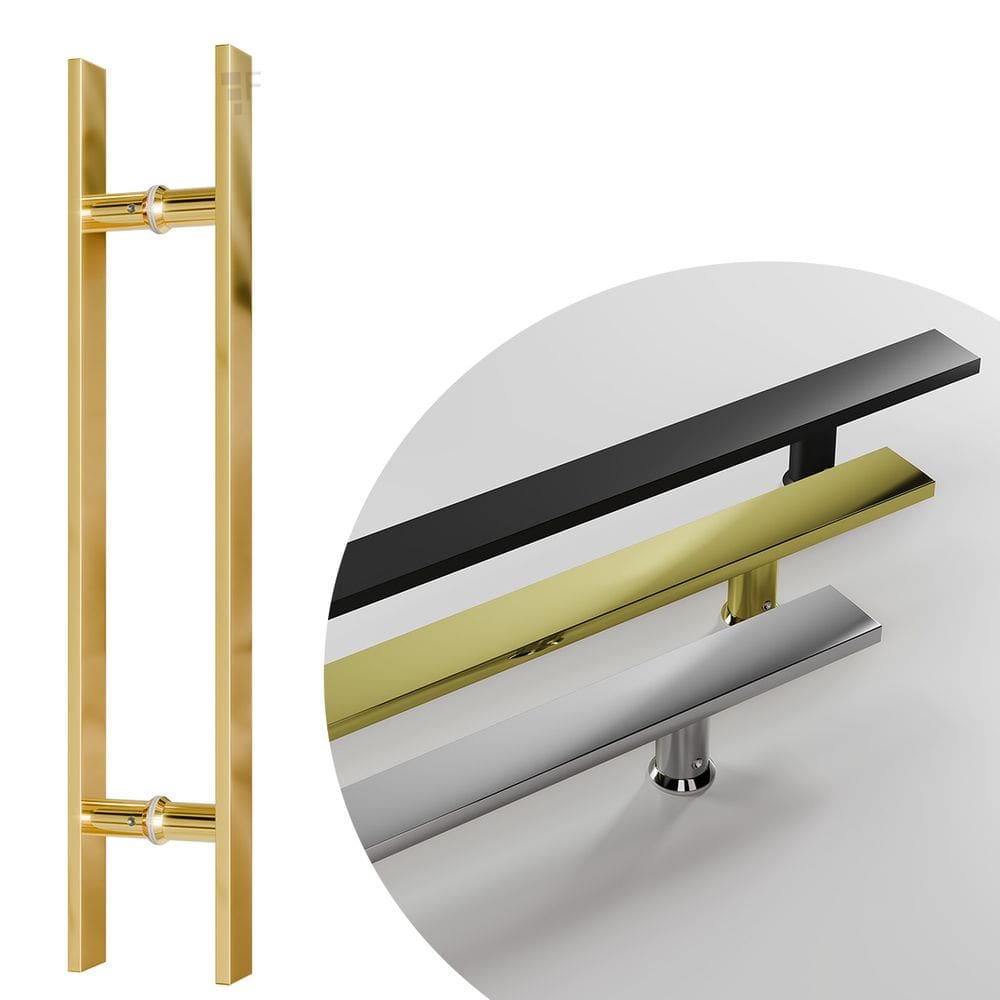 Puxador Para Porta IL4050 - Gold - 800x600mm