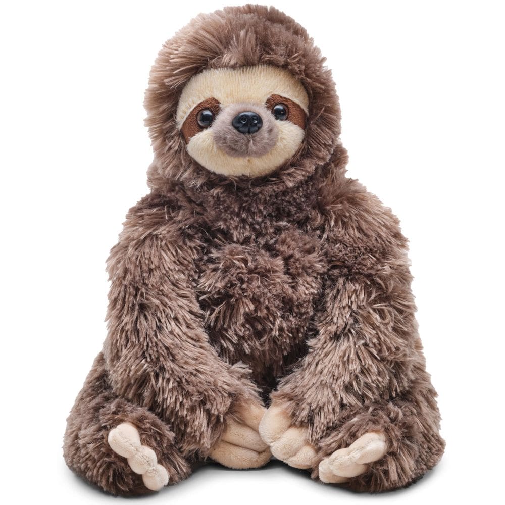 Bicho de pelúcia Bearington Speedy Plush Three Toed Sloth 30cm