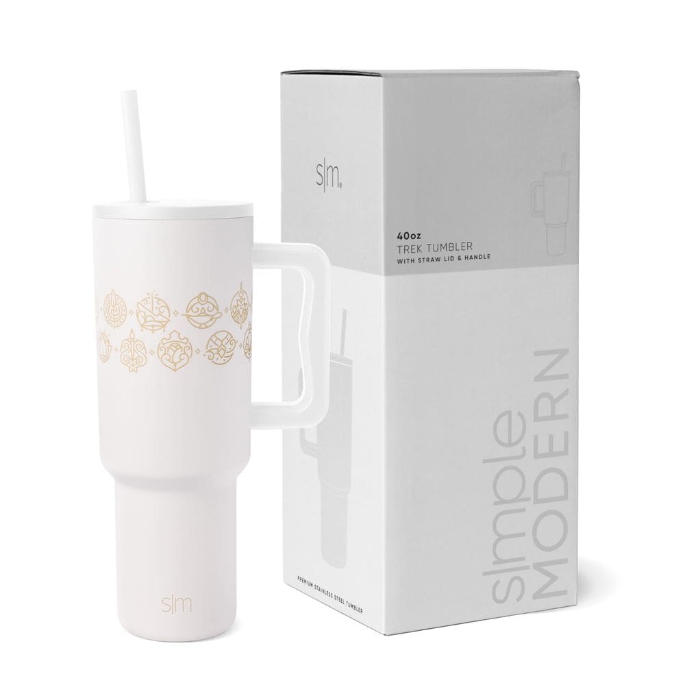 Garrafa de água Simple Modern Disney Trek 1,2 L em aço inoxidável
