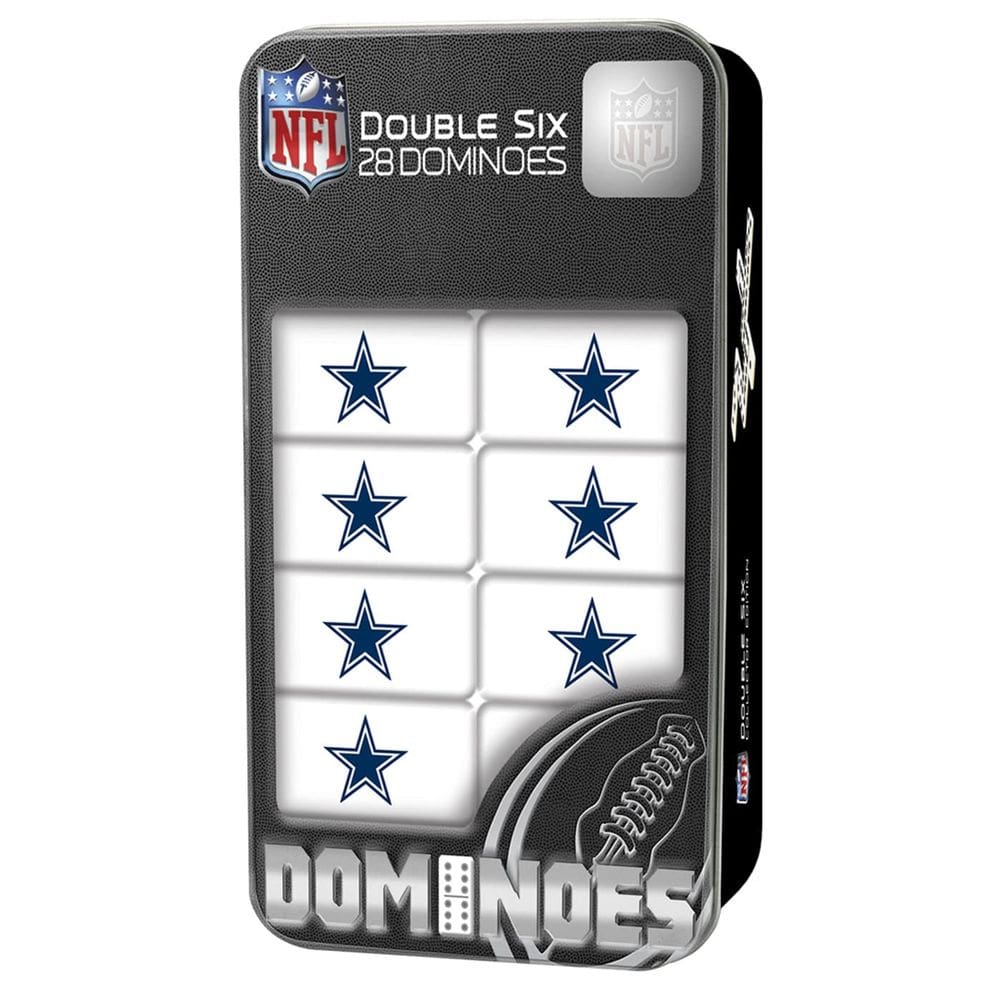 Conjunto Domino MasterPieces NFL Dallas Cowboys, edição de colecionador
