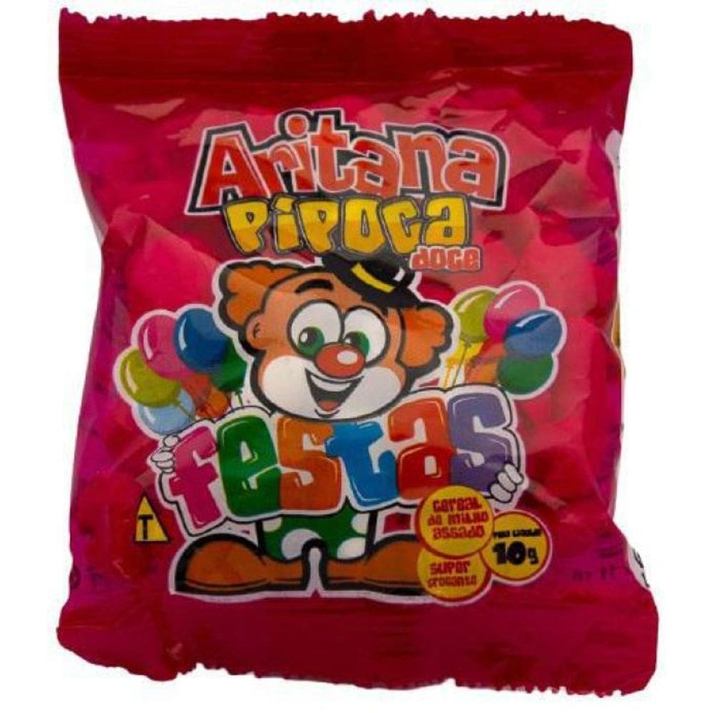 Mini Pipoca 100 Unidades De 10Gr Aritana
