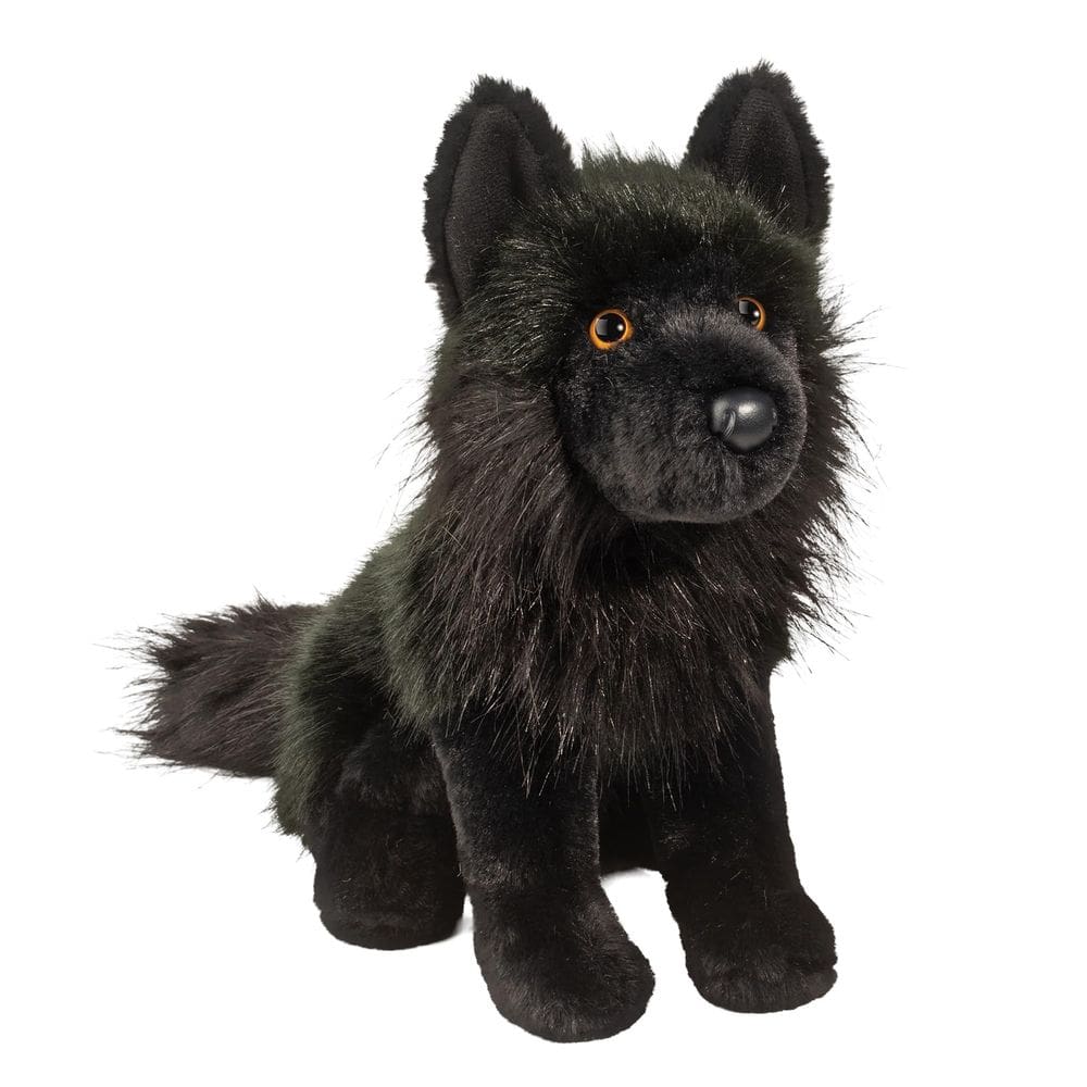 Bicho de pelúcia Douglas Vilkas Black Wolf Plush