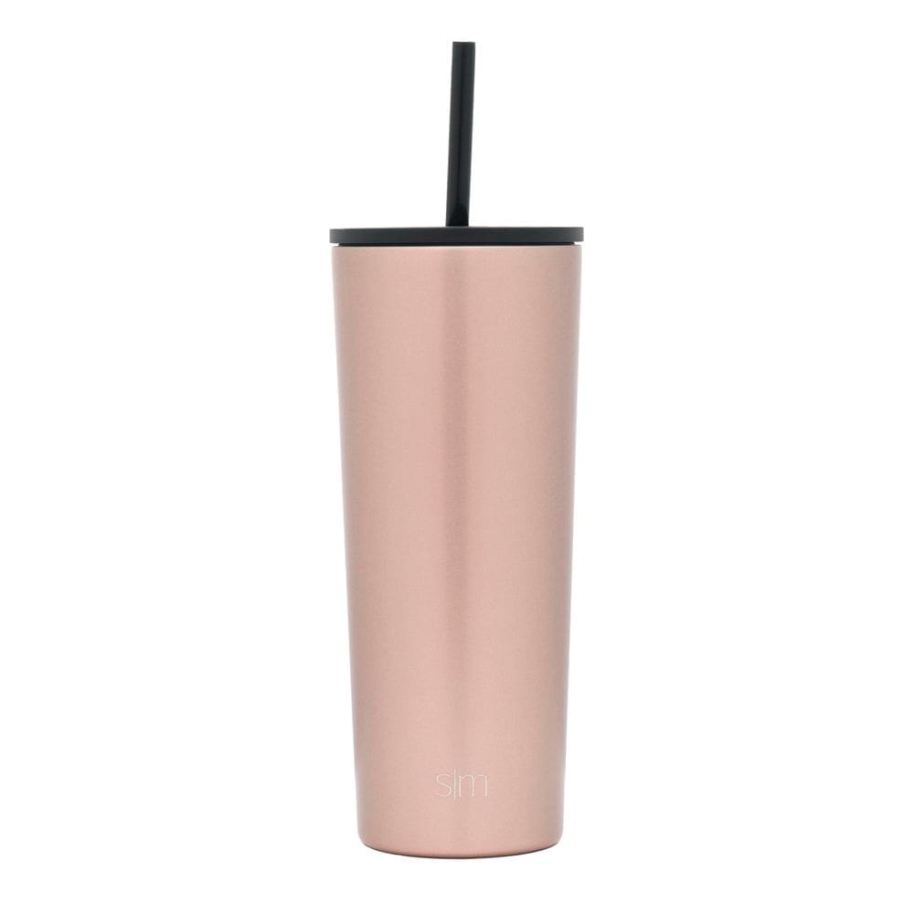 Copo isolado Simple Modern Classic 710 ml em ouro rosa