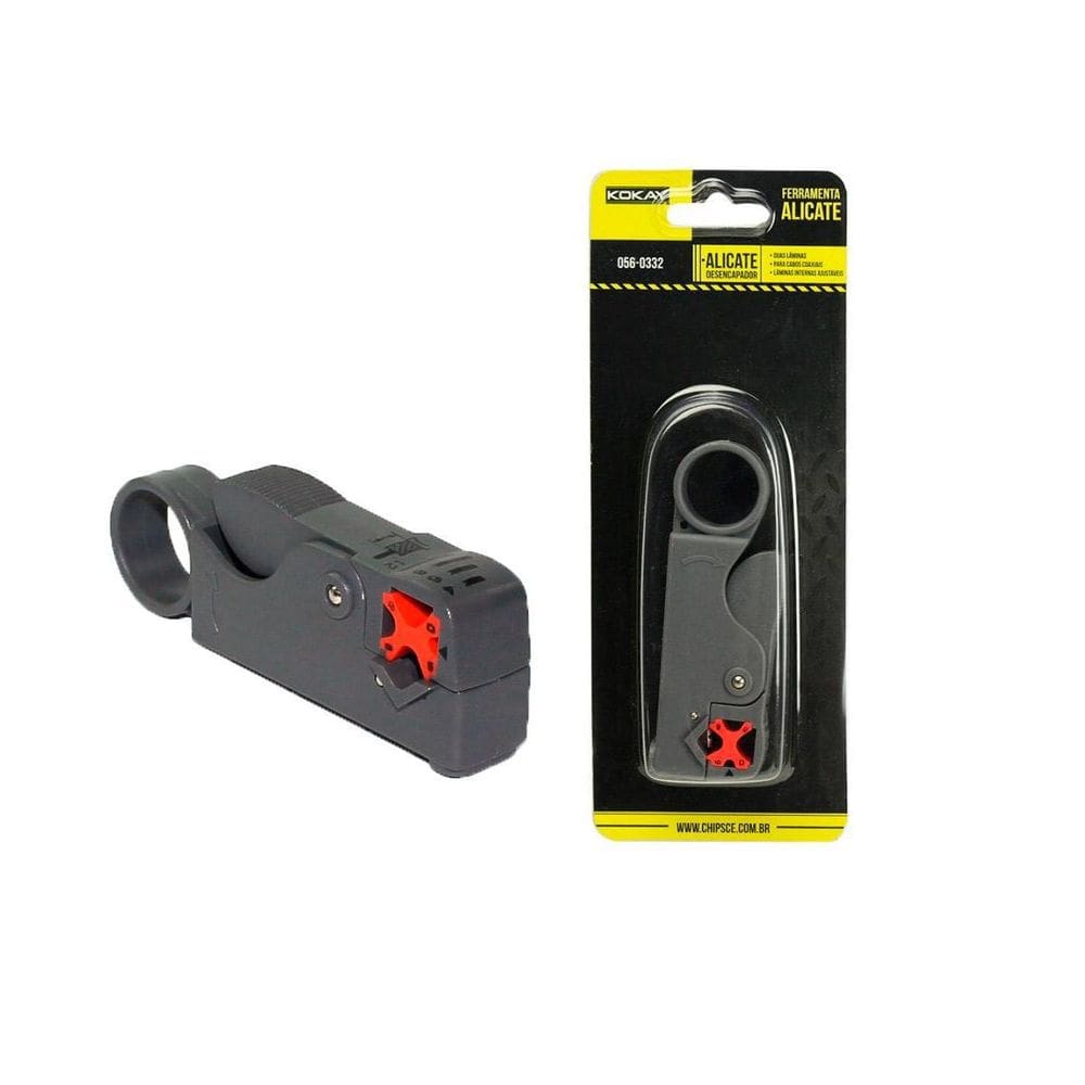 Alicate Desencapador Para Cabo Coaxial Ht-332 Kokay