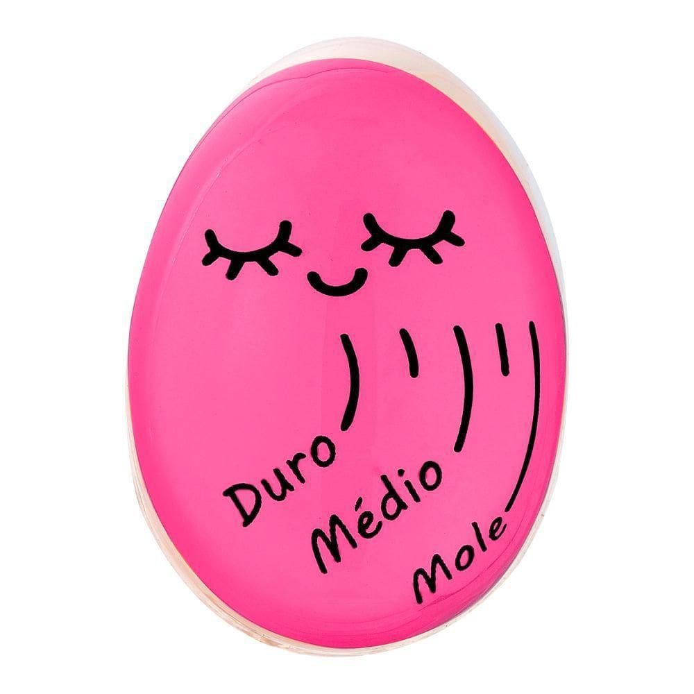 Timer Para Cozimento De Ovos Temporizador Tempo Certo - Rosa