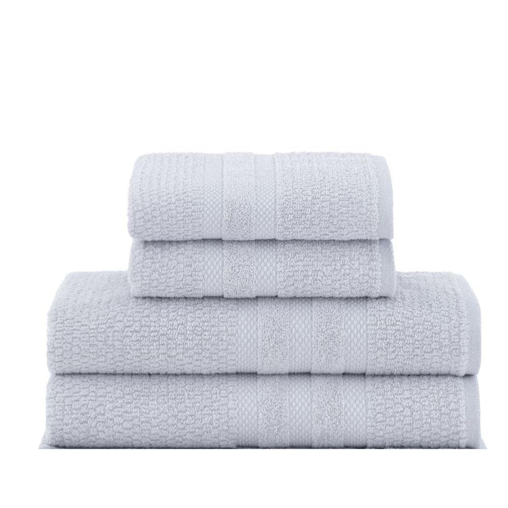 Kit 2 Toalhas Banho +2 Rosto Vanilla Extra Soft Buddemeyer