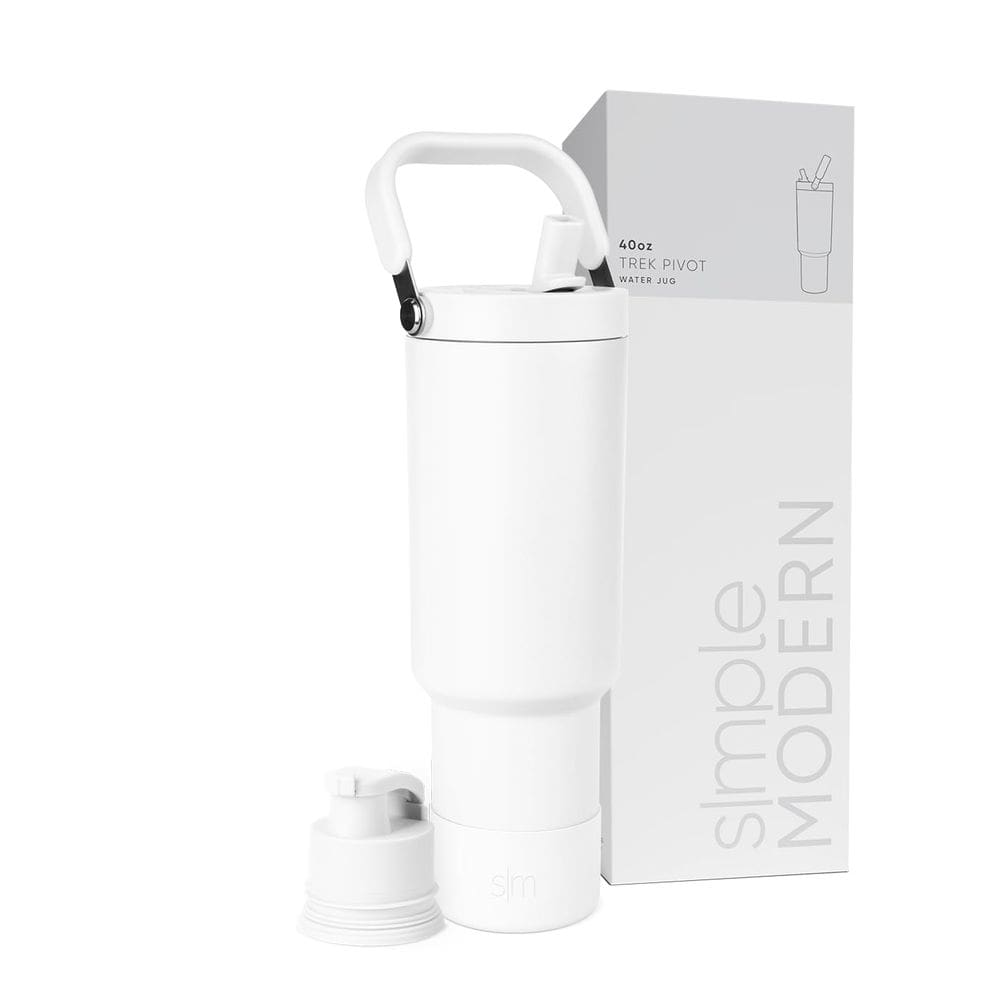 Garrafa de água Simple Modern Trek Pivot 1,2 L com alça