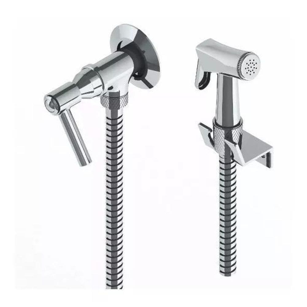 Ducha Higiênica 1/4 De Volta Toda De Metal Acabamento C 61