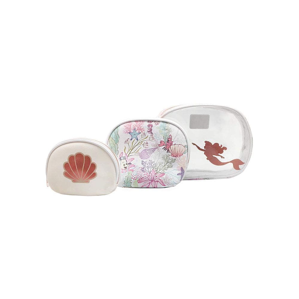 Conjunto de bolsas de cosméticos Loungefly x Disney The Little Mermaid Ariel
