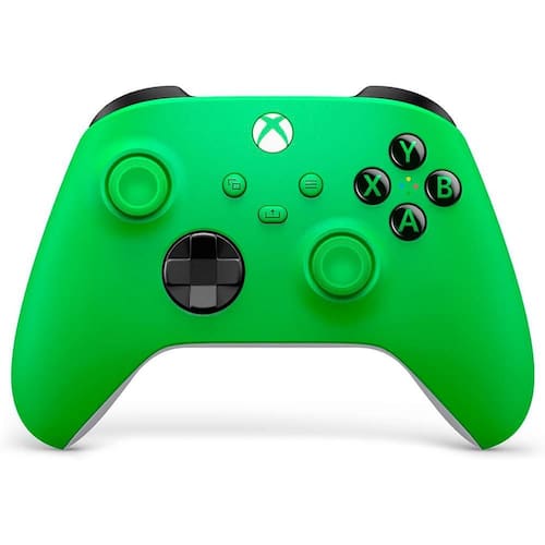 imagem-Controle Sem Fio Xbox Series S X One Pc Velocity Green Verde
