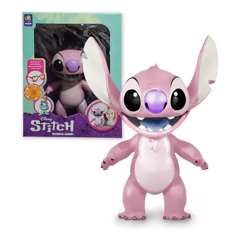 Boneca Disney Stitch - Angel MIMO