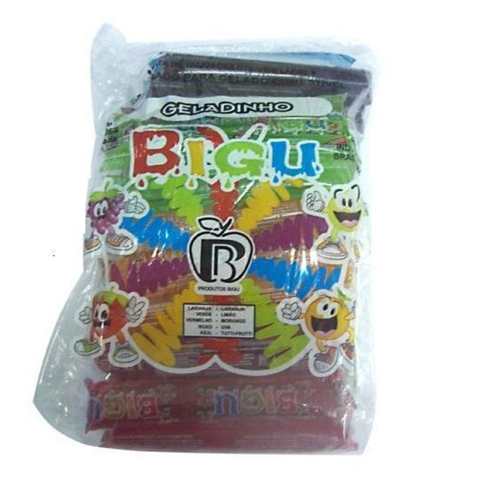 Kit 2 Sacos Sacolé Geladinho Pacote com 50x28ml=100un