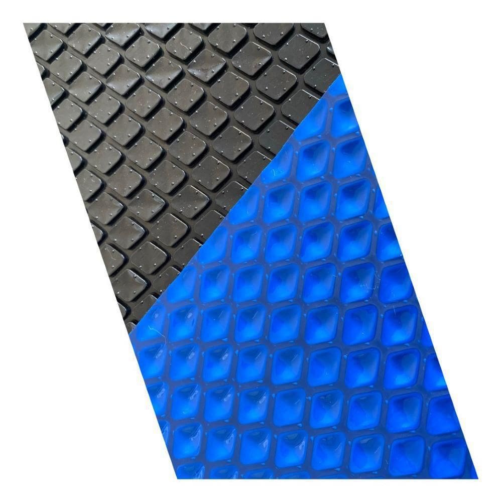 Lona Térmica Piscina 6X2,5 500 Micras Proteção Uv Black/Blue