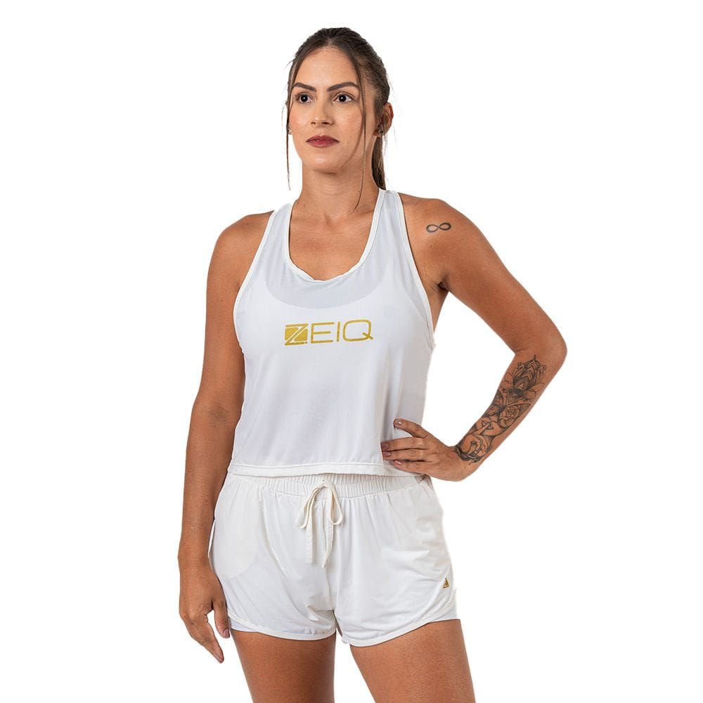 Cropped Zeiq Dry Flow Off White